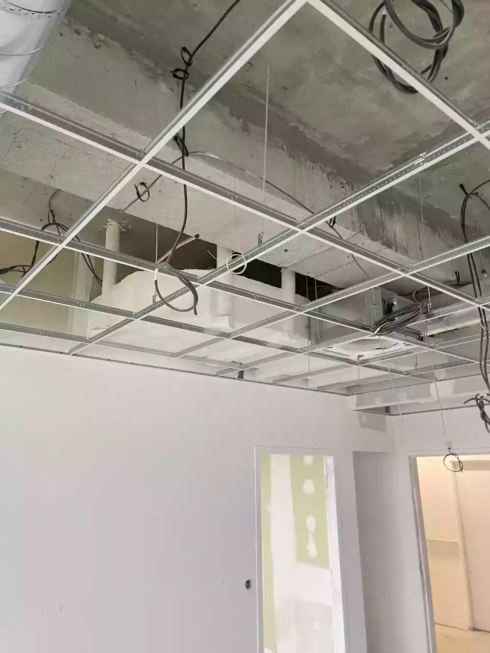 chantier plafond